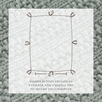 100% Cotton Honeycomb Waffle Duvet Set - Mattea Collection