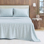 Turkish Cotton Flannel Sheet Set - Elevated Lodge Collection Birch Trail