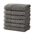 Cotton Diamond Waffle Weave Bath Towel Set - Grayson Collection
